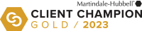Martindale-Hubbell | Client Champion | Gold / 2023