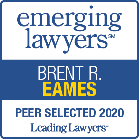 emerging lawyers | Brent R. Eames | Peer Selected 2020 | Leading Lawyers