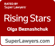 Rated By Super Lawyers | Rising Stars | Olga Beznashchuk | SuperLawyers.com