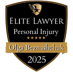 Elite Lawyer | Personal Injury | Olga Beznashchuk | 2025